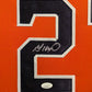 Framed Houston Astros Jose Altuve "Gigante" Autographed Signed Jersey Jsa Coa