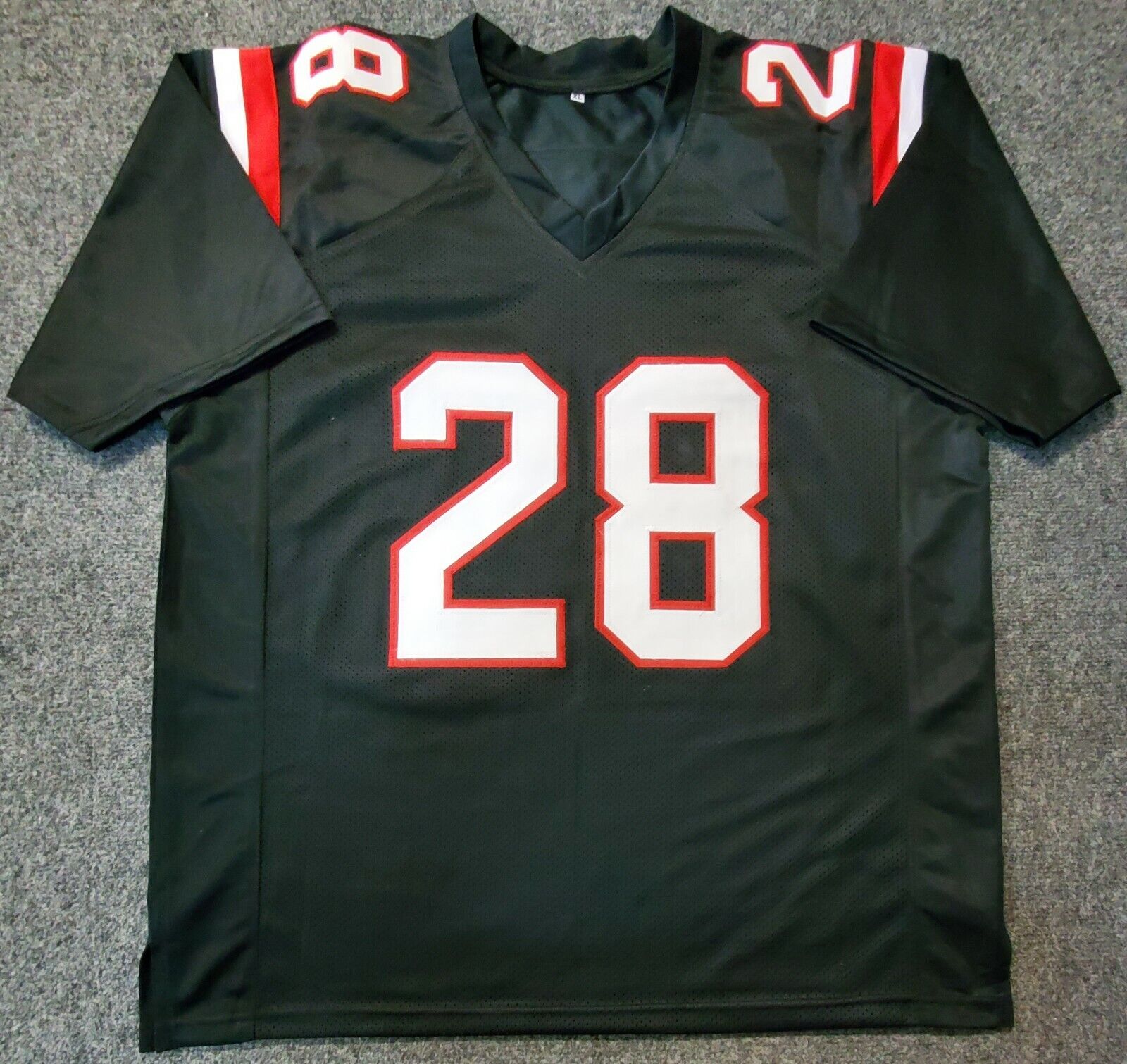 Mike Davis Signed Custom Atlanta Falcons Jersey JSA COA