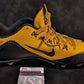 Pittsburgh Steelers Joey Porter Jr & Sr Dual Autographed Signed Cleat Jsa Coa