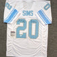 Detroit Lions Billy Sims Autographed Signed Inscribed Jersey Jsa Coa