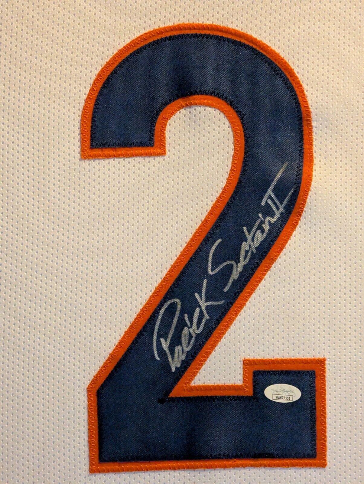 Framed Denver Broncos Pat Surtain Ii Autographed Signed Jersey Jsa Coa