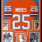 MVP Authentics Framed Denver Broncos Haven Moses Autographed Signed Jersey Jsa Coa 450 sports jersey framing , jersey framing