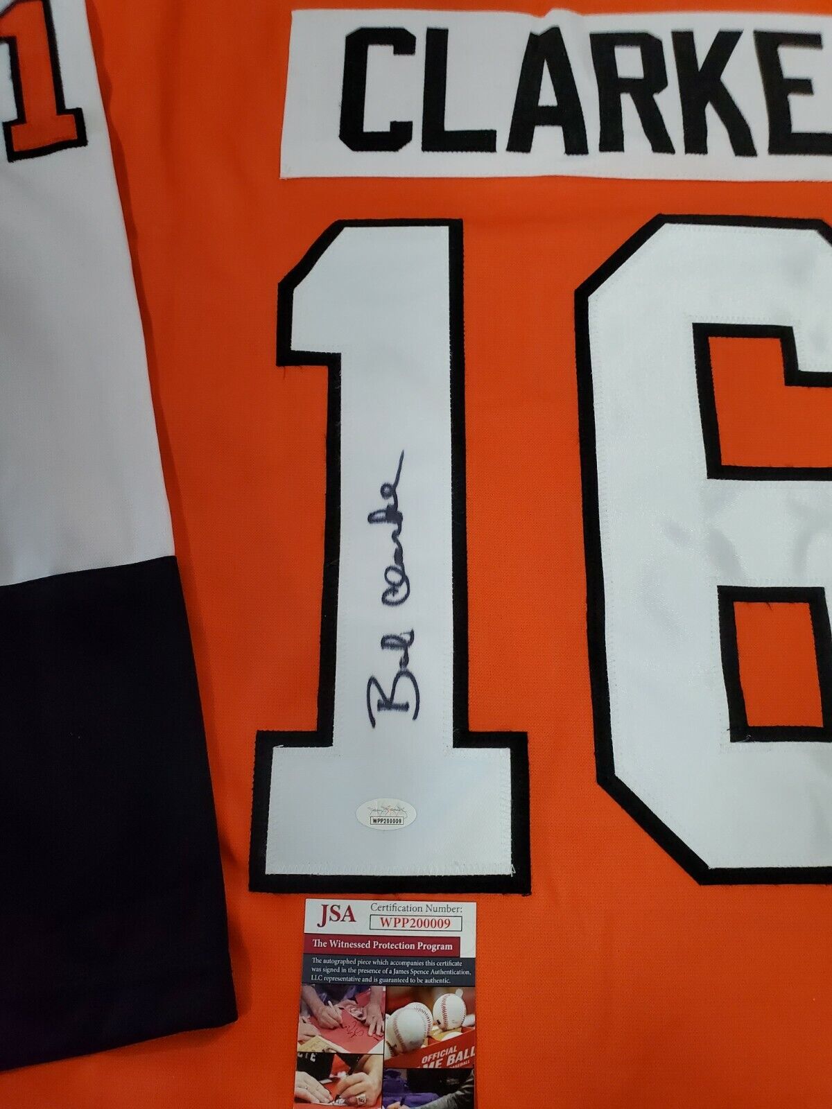 Philadelphia Flyers Bobby Clarke Autographed Signed Jersey Jsa Coa