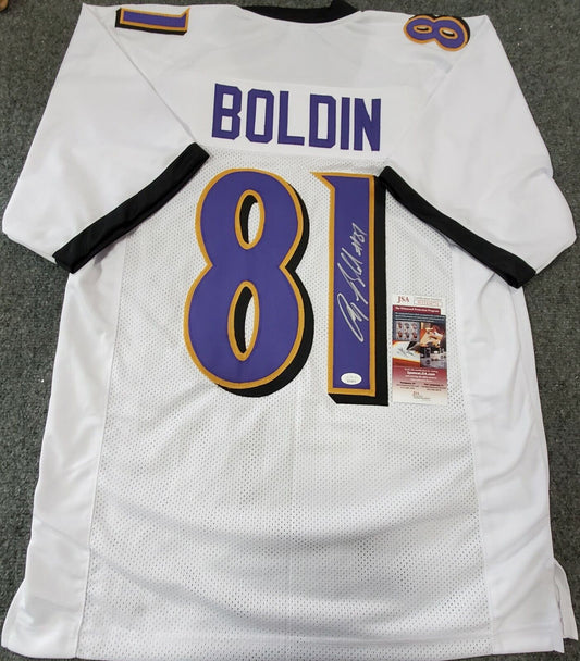 Baltimore Ravens Anquan Boldin Autographed Signed Jersey Jsa  Coa