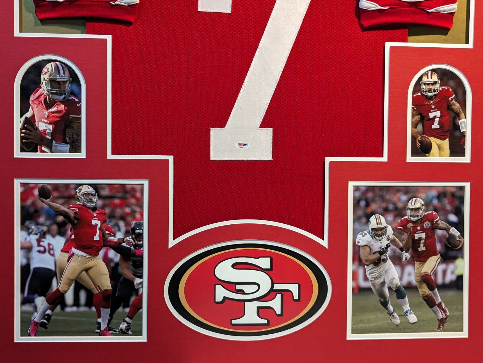 Signed autographed Kaepernick outlet Jersey