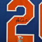 Suede Framed N.Y. Mets Pete Alonso Autographed Signed Jersey Fanatics Holo