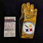 Pittsburgh Steelers Joey Porter Jr & Sr Signed Pair Of Gloves Jsa Coa