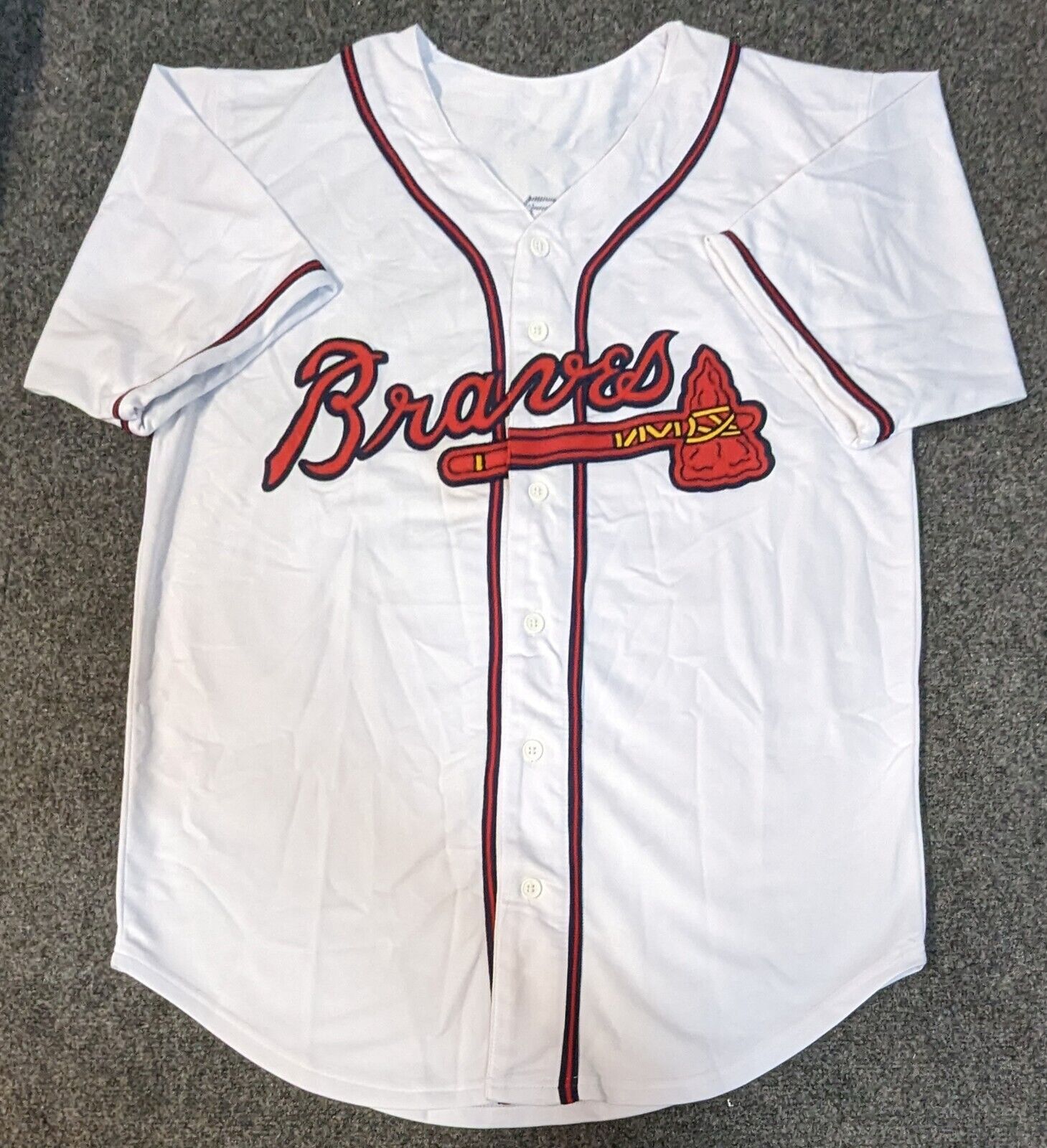 Andruw jones 2024 signed jersey