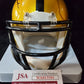 Pittsburgh Steelers Glen Edwards Signed Flash Mini Helmet Jsa Coa