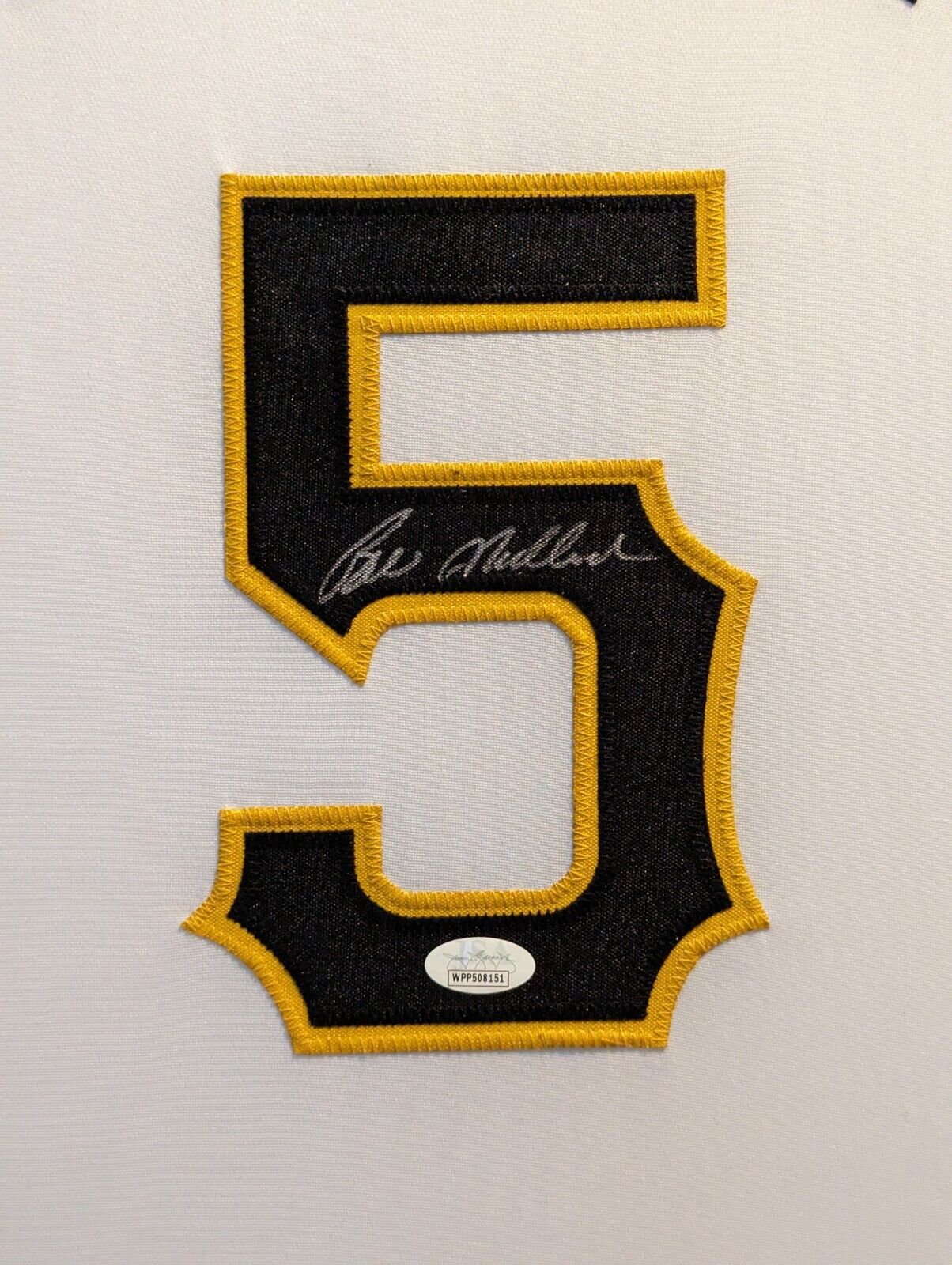 Bill Madlock Autographed/Signed Jersey JSA purchases COA Pittsburgh Pirates