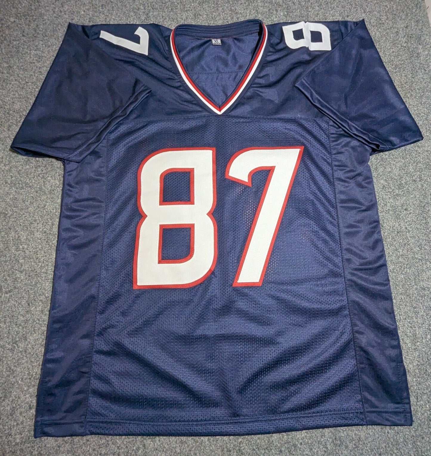 Houston Texans Cade Stover Autographed Signed Jersey Beckett Hologram