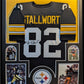 Framed Pittsburgh Steelers John Stallworth Autographed Signed Jersey Jsa Coa