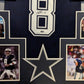 Framed Dallas Cowboys Troy Aikman Autographed Signed Jersey Tristar Holo