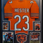 Framed Devin Hester Autographed Signed Chicago Bears Jersey Jsa Coa