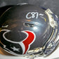 Houston Texans Cade Stover Signed Speed Mini Helmet Beckett Hologram