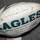 Philadelphia Eagles Quinyon Mitchell Autographed Signed Logo Football Jsa Coa