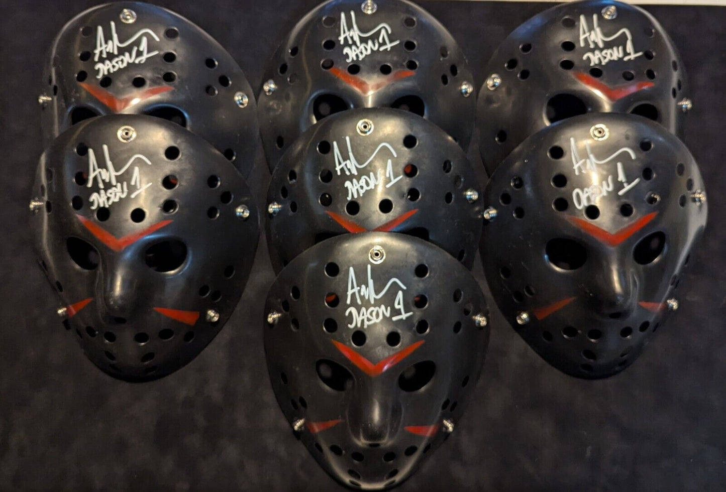 Ari Lehman Signed Inscribed Jason Voorhees Friday The 13Th Mask Jsa Coa