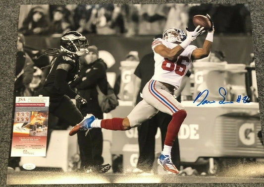 New York Giants Darius Slayton Autographed Signed 16X20 Photo Jsa Coa