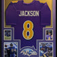 Framed Baltimore Ravens Lamar Jackson Autographed Signed Jersey Jsa Coa