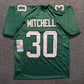 Philadelphia Eagles Quinyon Mitchell Autographed Signed Jersey Jsa Coa