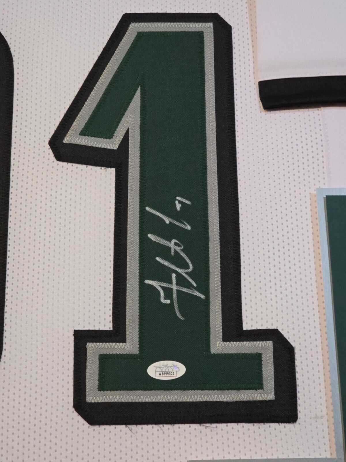 Framed Philadelphia Eagles Fletcher Cox Autographed Signed Jersey Jsa Coa