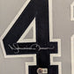 Framed New York Yankees Mariano Rivera Autographed Signed Jersey Beckett Holo