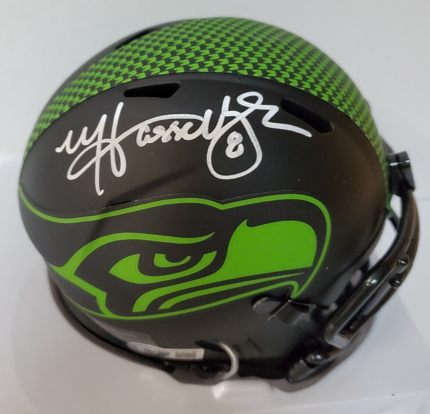 MVP Authentics Seattle Seahawks Matt Hasselbeck Signed Eclipse Mini Helmet Jsa Coa 126 sports jersey framing , jersey framing