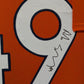 Framed Denver Broncos Alex Singleton Autographed Signed Jersey Jsa Coa