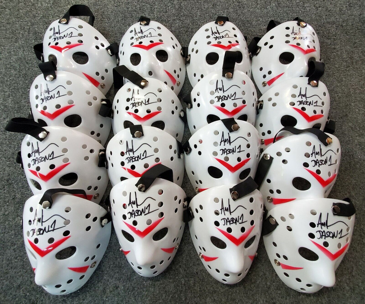 Ari Lehman Signed Inscribed Jason Voorhees Friday The 13Th Mask Jsa Coa