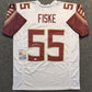 Florida State Seminoles Braden Fiske Autographed Signed Jersey Jsa Coa