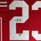 Framed San Francisco 49Ers Christian Mccaffrey Autographed Signed Jersey Jsa Coa