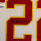 Framed Kansas City Chiefs Trent Mcduffie Autographed Signed Jersey Beckett Holo