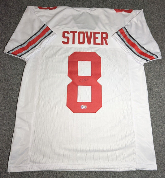 Ohio State Buckeyes Cade Stover Autographed Signed Jersey Beckett Holo