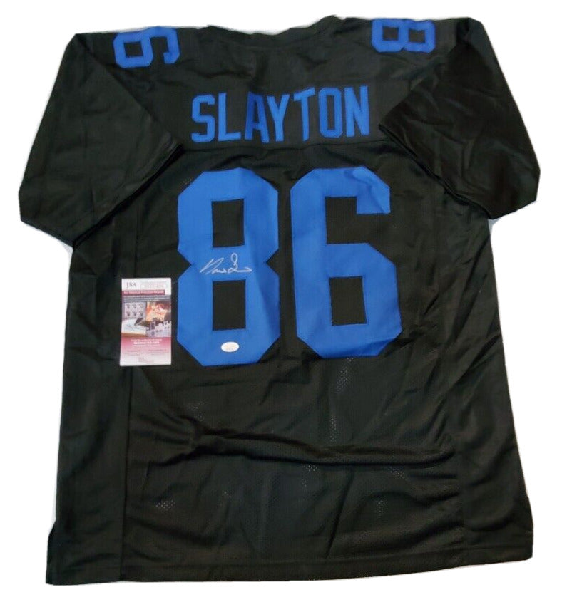 MVP Authentics N.Y. Giants Darius Slayton Autographed Signed Jersey Jsa Coa 107.10 sports jersey framing , jersey framing