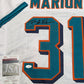 MVP Authentics Miami Dolphins Brock Marion Autographed Signed Jersey Jsa Coa 90 sports jersey framing , jersey framing