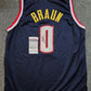 Denver Nuggets Christian Braun Autographed Signed Jersey Jsa Coa