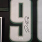 Framed Philadelphia Eagles Jordan Davis Autographed Signed Jersey Jsa Coa