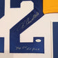 MVP Authentics Framed John Cappelletti Autographed Signed Inscribed L.A. Rams Jersey Jsa Coa 450 sports jersey framing , jersey framing