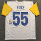 Los Angeles Rams Braden Fiske Autographed Signed Jersey Jsa Coa