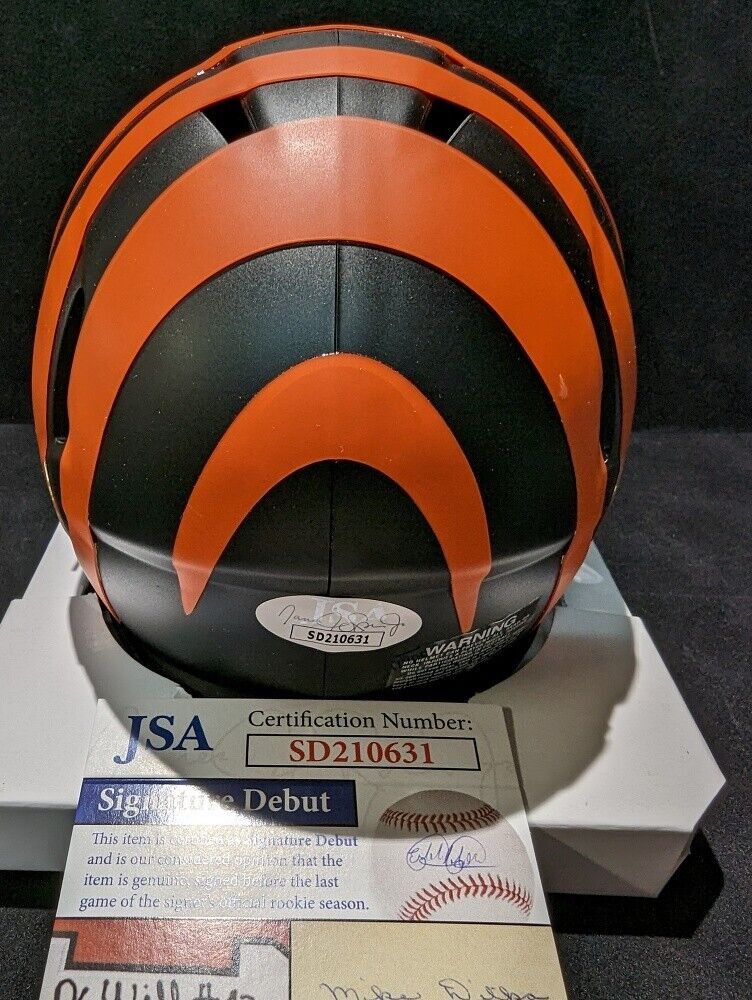 Cincinnati Bengals Myles Murphy Autographed Signed Speed Mini