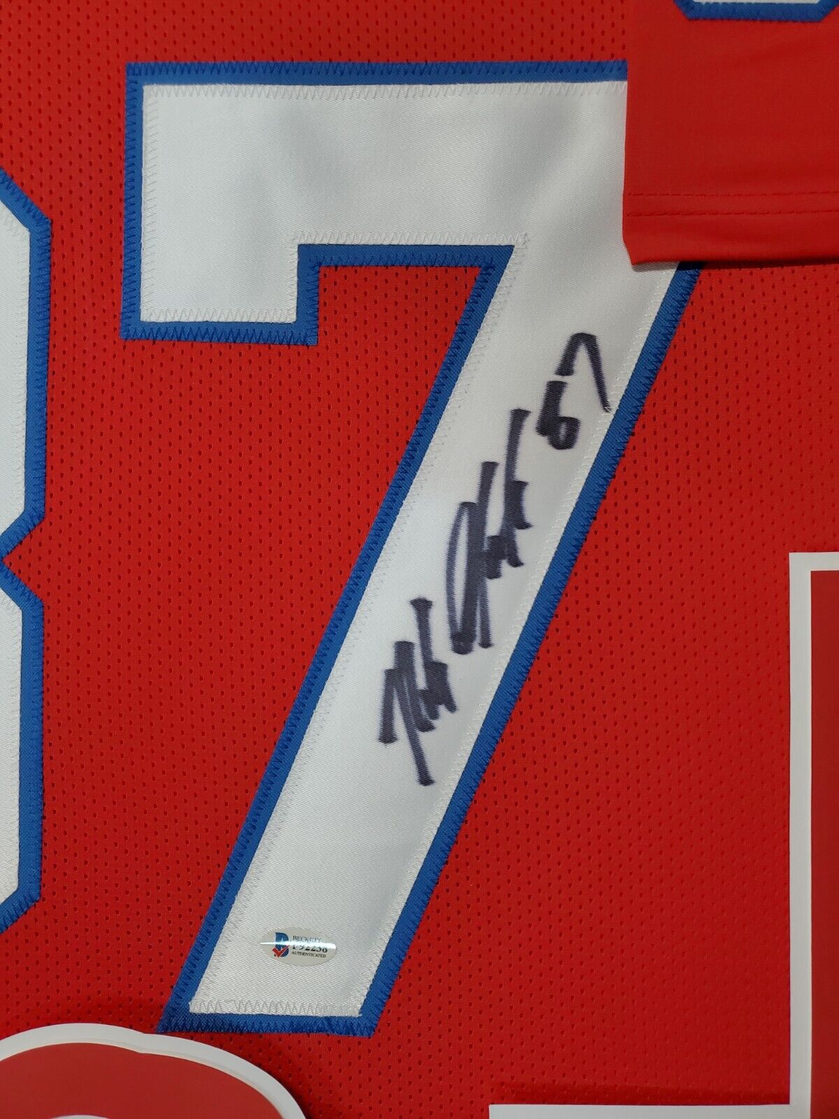 Gronkowski top signed jersey