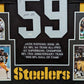 MVP Authentics Framed Jack Ham Autographed Signed Insc Pittsburgh Steelers Stat Jersey Jsa Coa 630 sports jersey framing , jersey framing