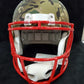 MVP Authentics New England Patriots Drew Bledsoe Signed Camo Alt Full Size Helmet Beckett Holo 337.50 sports jersey framing , jersey framing