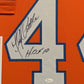 Framed Denver Broncos Floyd Little Autographed Signed Jersey Jsa Coa