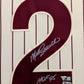 Suede Framed Philadelphia Phillies Mike Schmidt Autographed Jersey Fanatics Holo