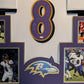 Framed Baltimore Ravens Lamar Jackson Autographed Signed Jersey Jsa Coa