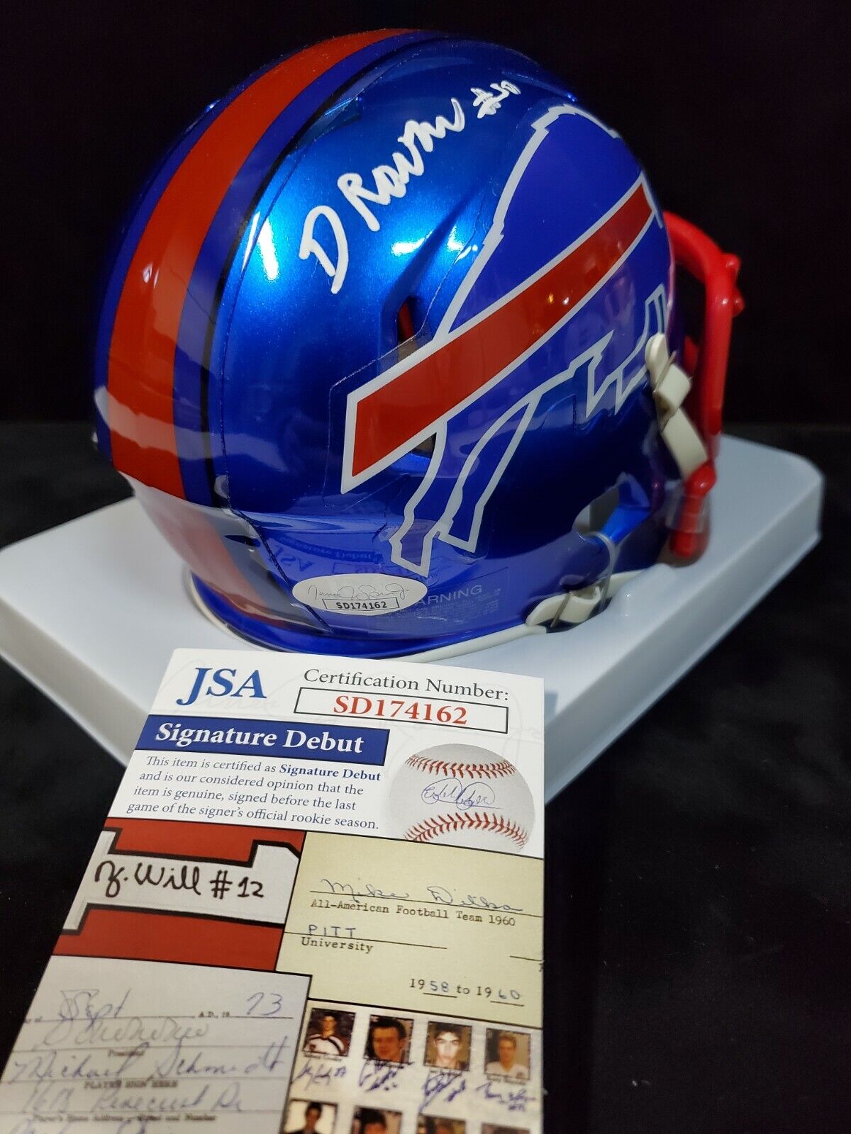Buffalo Bills Gregory Rousseau Autographed Signed Jersey Jsa Coa – MVP  Authentics