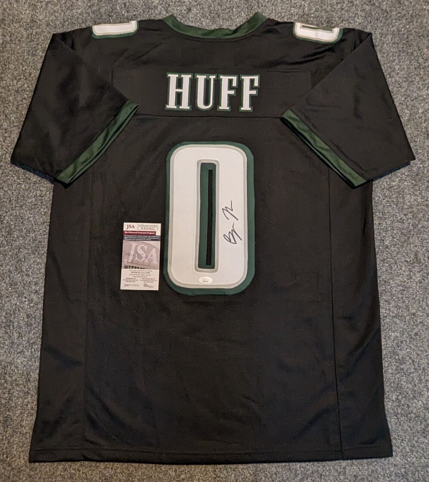 MVP Authentics Philadelphia Eagles Bryce Huff Autographed Signed Jersey Jsa Coa 121.50 sports jersey framing , jersey framing