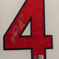 Suede Framed David Ortiz Autographed Signed Boston Red Sox Jersey Beckett Holo