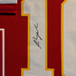 Framed Kansas City Chiefs Isiah Pacheco Autographed Signed Jersey Jsa Coa